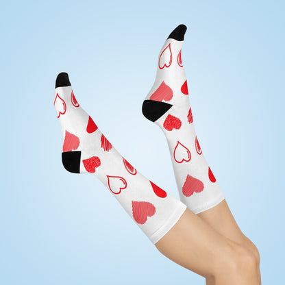 All Over Prints - Valentine's Day Crew Socks