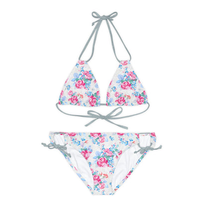 Floral Strappy Bikini Set (AOP)-Shalav5