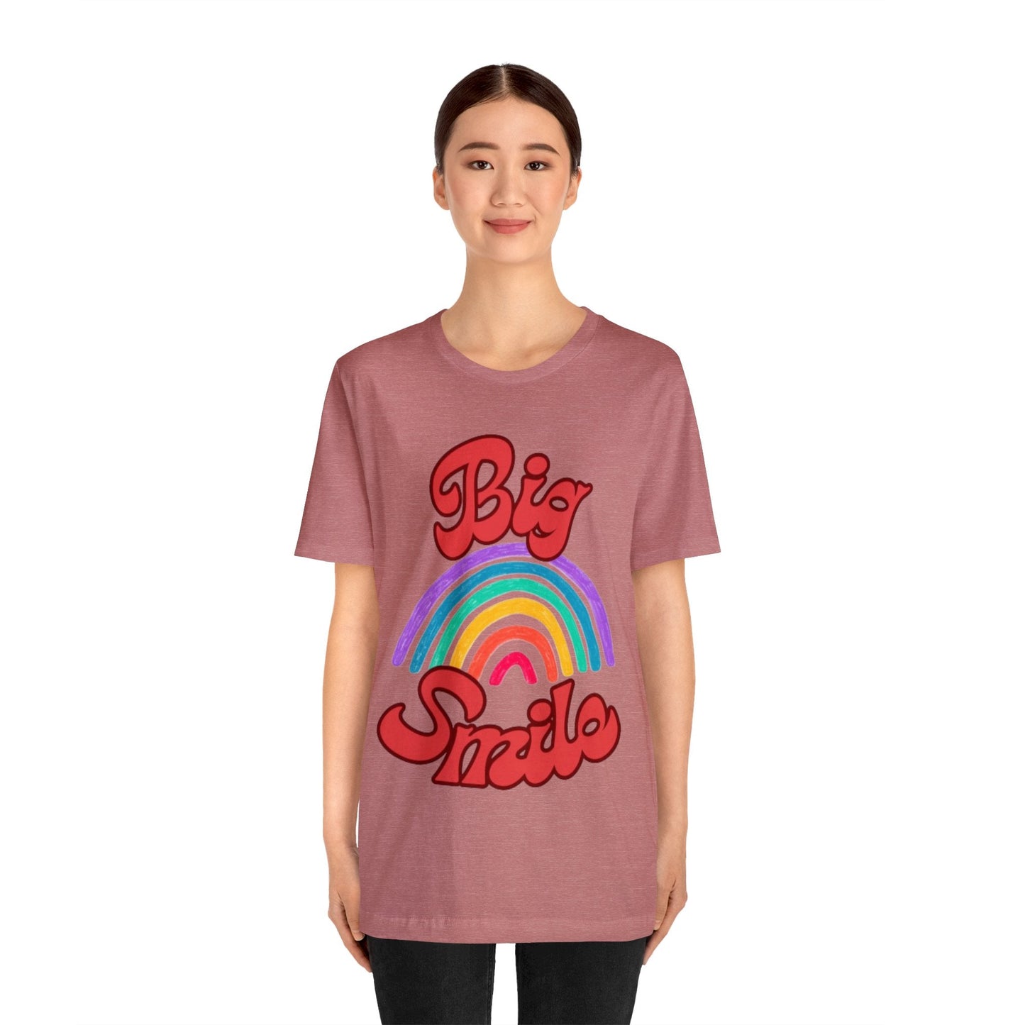 Big Smile Unisex Jersey Short Sleeve Tee-Shalav5