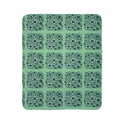 4 Clover Fleece Sherpa Blanket