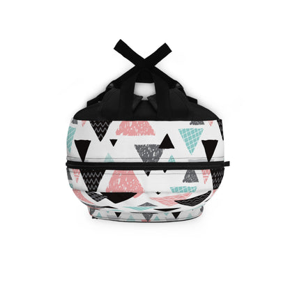 Bags - Triangles Design Backpack