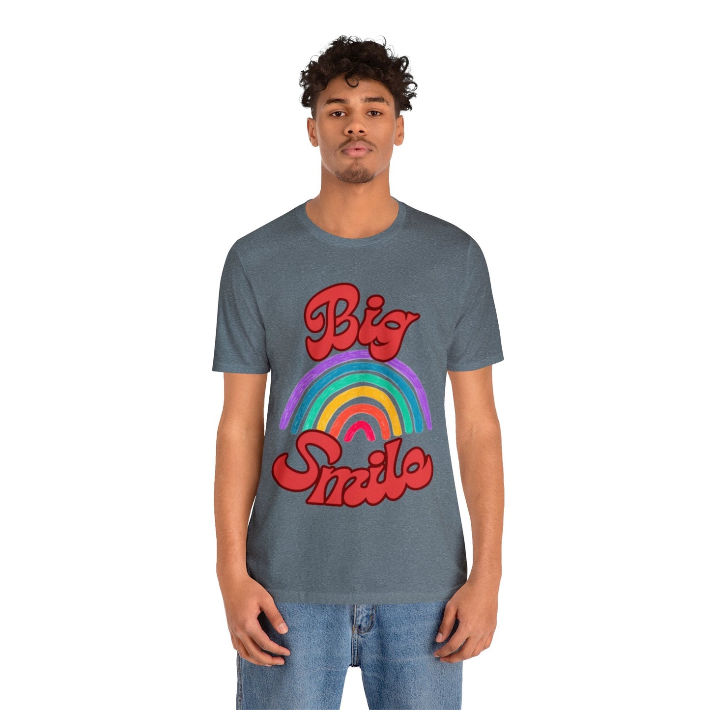 Big Smile Unisex Jersey Short Sleeve Tee-Shalav5