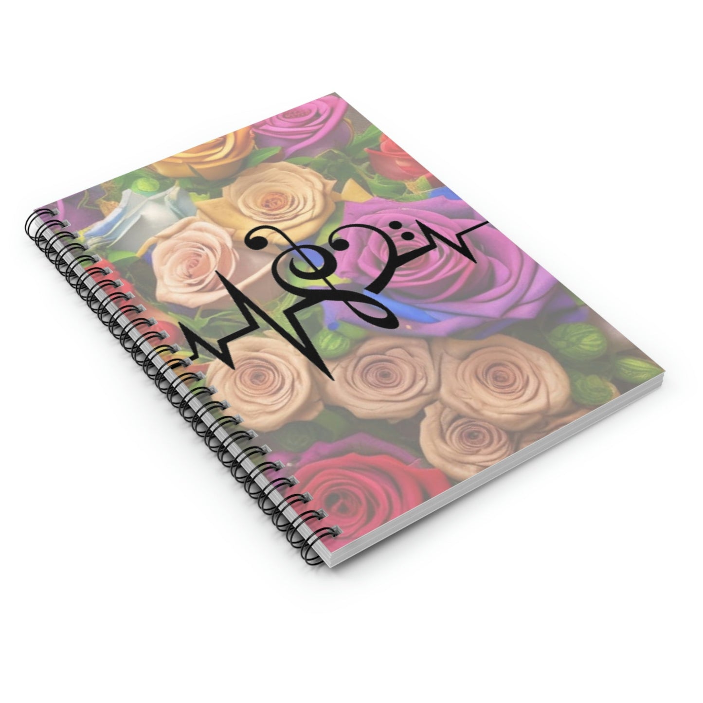 Paper Products - Trebel Note The Love Of Music Spiral Notebook - Ruled Line