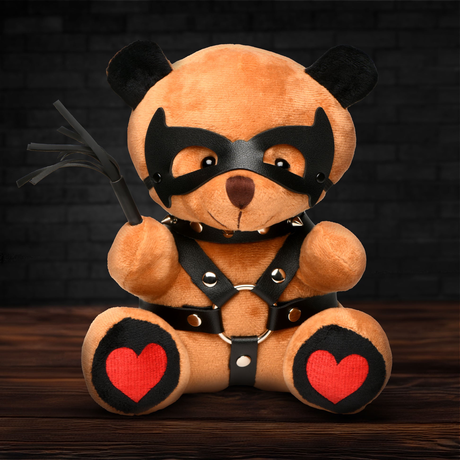 Master Series Dom Bear Plush Kinky Adult Roleplay Gag Gift