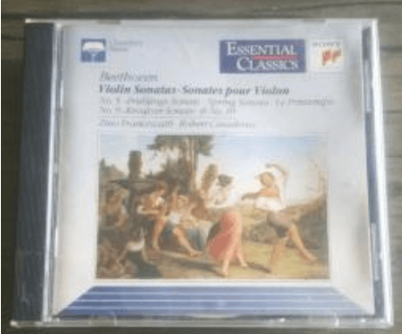 Beethoven: Violin Sonata Nos. 5, 9, and 10 (cd, April 1991, Music Commander.-Shalav5