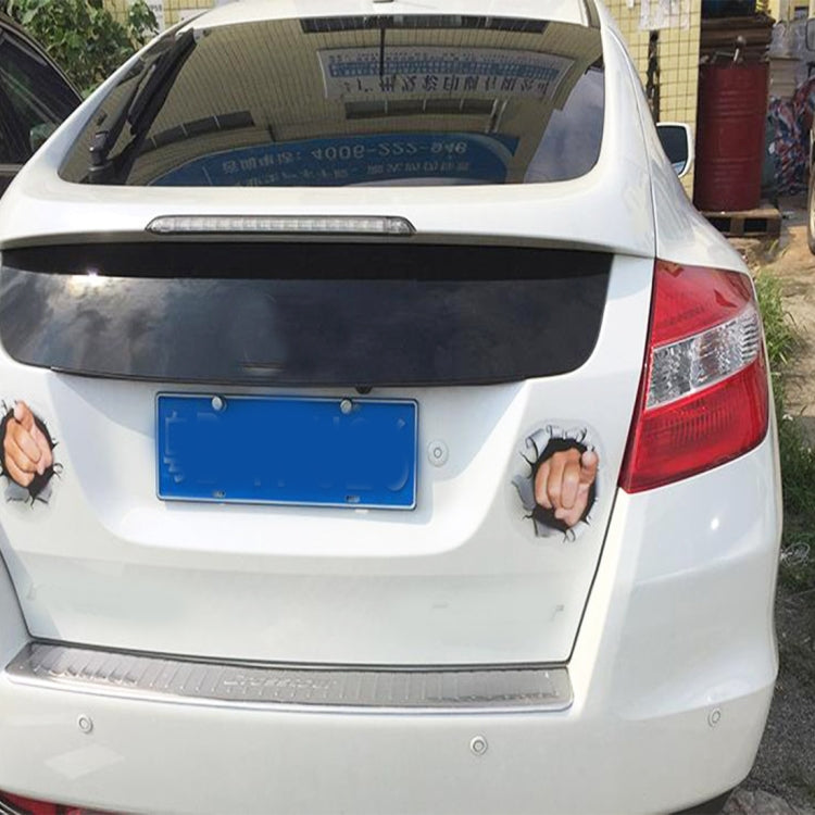 3D Characteristic Digital Simulation Car Paper Sticker