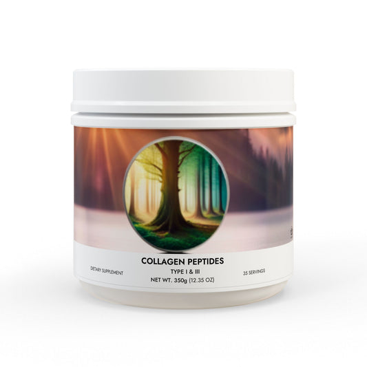 Collagen Peptides Type I & III Supplement (350g, 12.3oz)