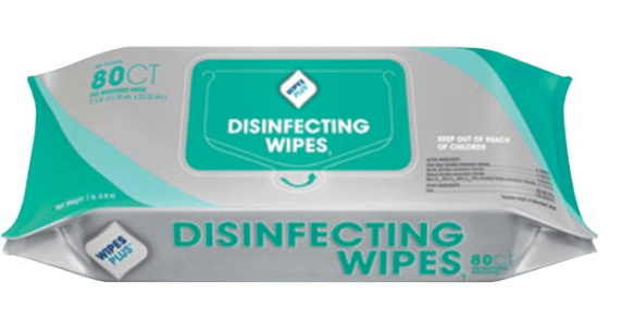 Disinfectant Surface Wipes - WipesPlus Disinfecting Wipes Bulk (880 Total Wipes) - 11 Packs Of Industrial Strength Sanitizing Wipes - 80 Disinfectant Wipes Per Pack - Made In USA
