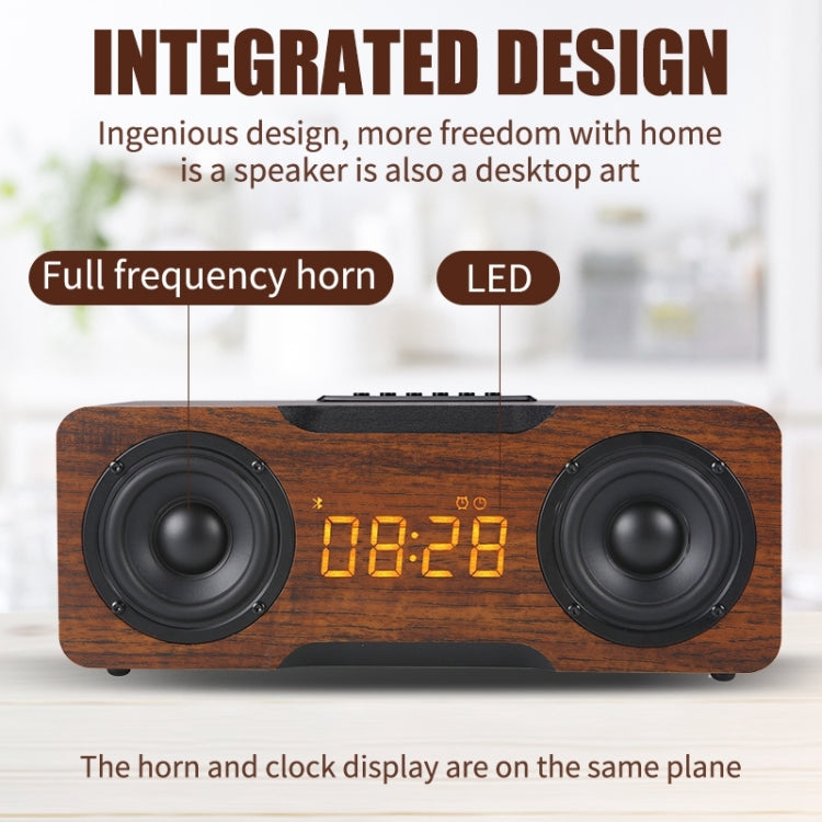 M8C Multifunctional Alarm Clock Bluetooth Speaker