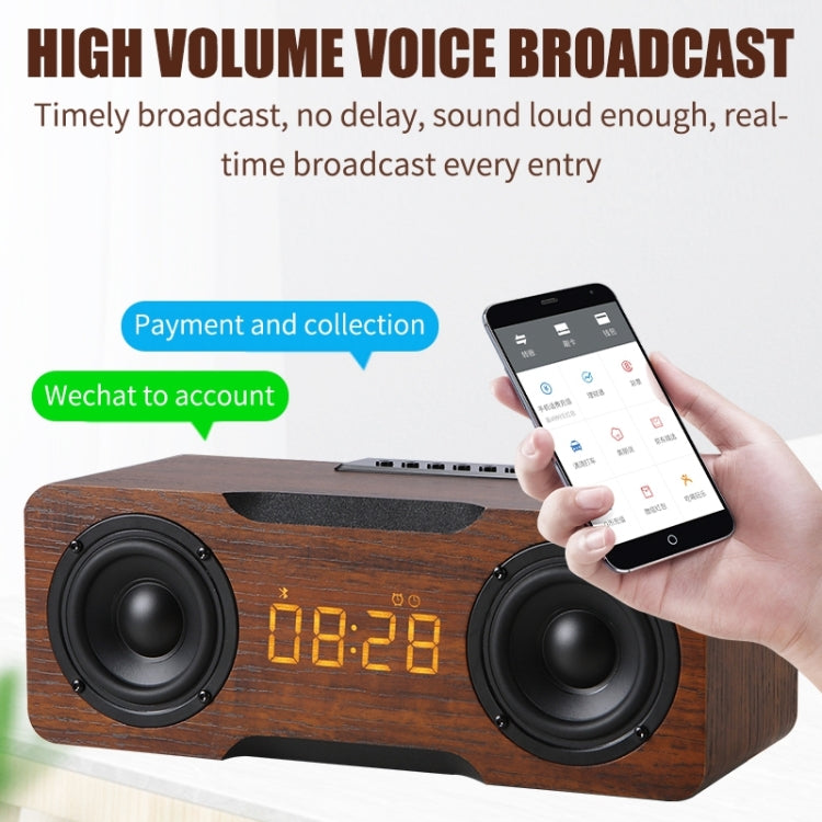 M8C Multifunctional Alarm Clock Bluetooth Speaker