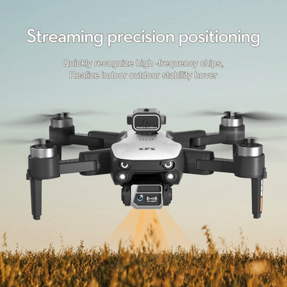 LS-S2S Obstacle Avoidance Brushless Dual Lens Aerial Photography Folding Drone