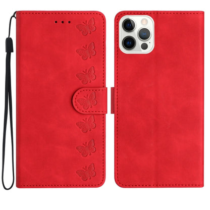 Seven Butterflies Embossed Leather Phone Case, Series 1