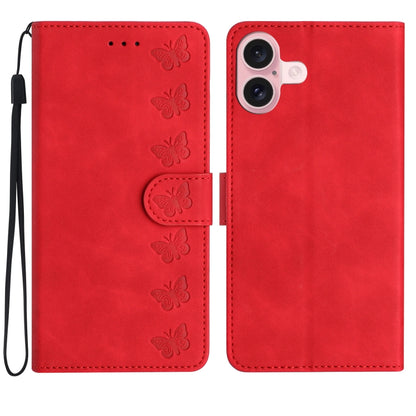 Seven Butterflies Embossed Leather Phone Case, Series 1