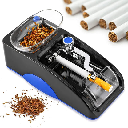 Automatic Electric Cigarette Rolling Machine Cigarette Injector Maker, Diameter: 6.5mm