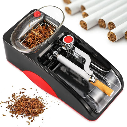 Automatic Electric Cigarette Rolling Machine Cigarette Injector Maker, Diameter: 6.5mm