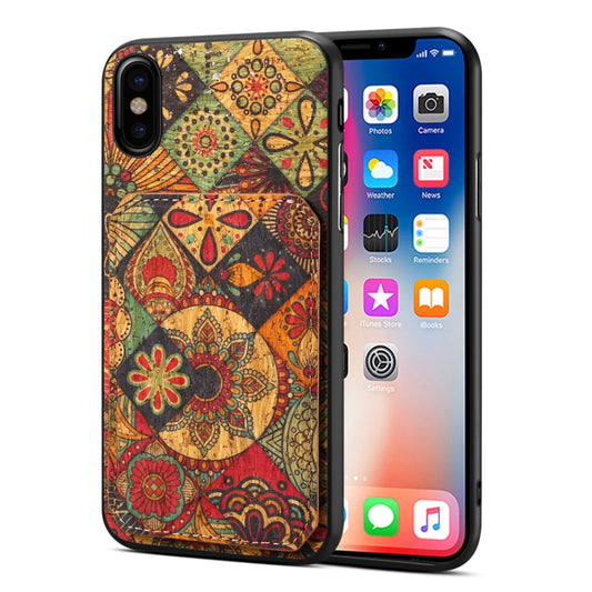 Dual Card Slot Holder Phone Case, For iPhone XS Max, For iPhone 8 Plus / 7 Plus