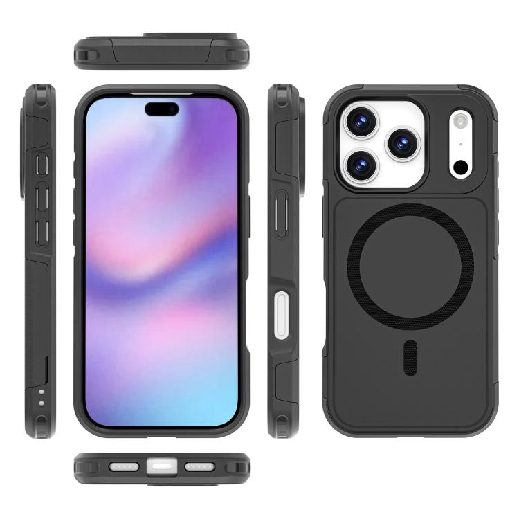 RedPepper Armor Magsafe PC Hybrid TPU Phone Case, For iPhone 18 Pro / 17 Pro, For iPhone 18 Pro Max / 17 Pro Max, For iPhone 17, For iPhone 17 Air, For iPhone 16 Pro Max, For iPhone 16 Pro, For iPhone 16 Plus, For iPhone 16, For iPhone 15 Pro Max      ...