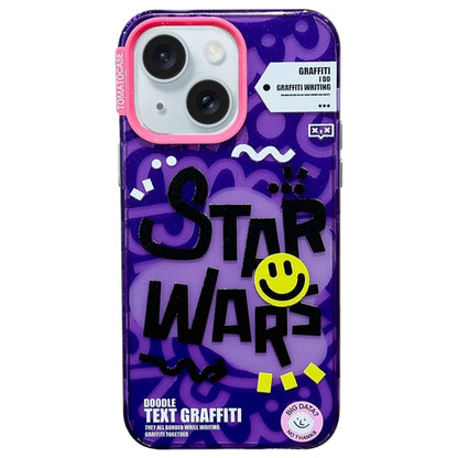 TOMATO Text Graffiti TPU Hybrid PC Phone Case, For iPhone 13