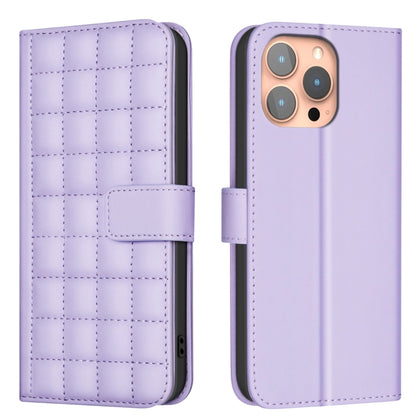 Square Texture Leather Phone Case, For iPhone 17e / 16e, For iPhone 17 Pro Max, For iPhone 16 Pro Max, For iPhone 16 Pro