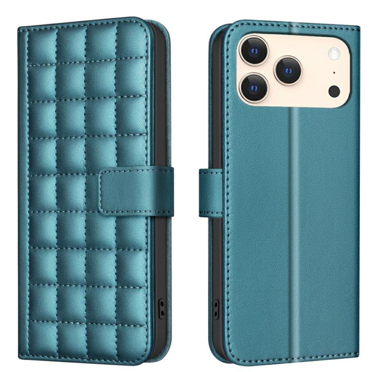Square Texture Leather Phone Case, For iPhone 17e / 16e, For iPhone 17 Pro Max, For iPhone 16 Pro Max, For iPhone 16 Pro