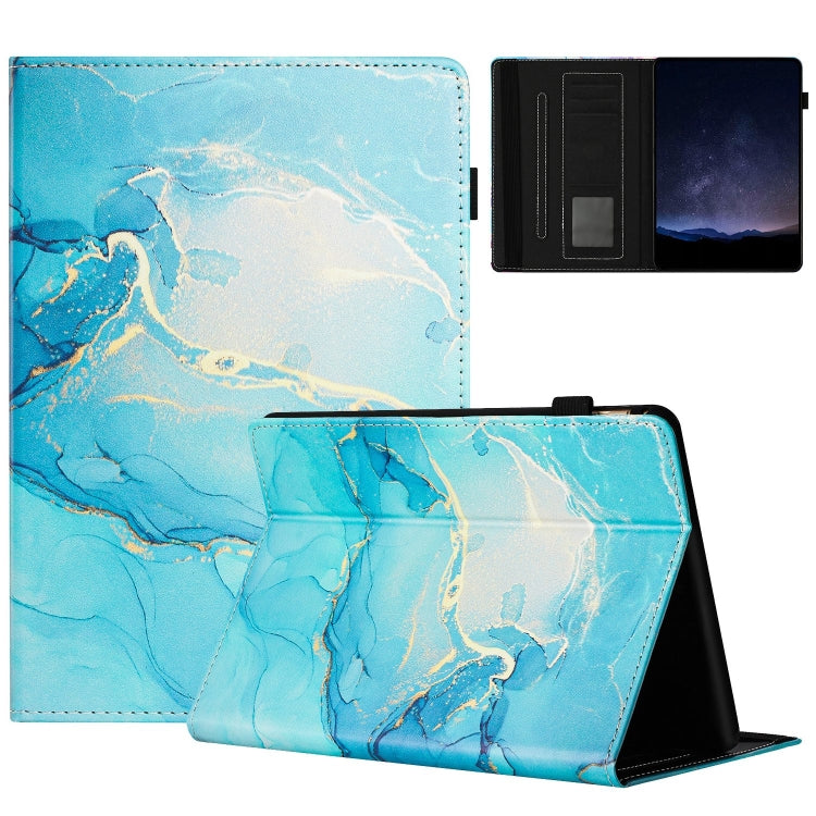 Marble Litchi Leather Smart Tablet Case