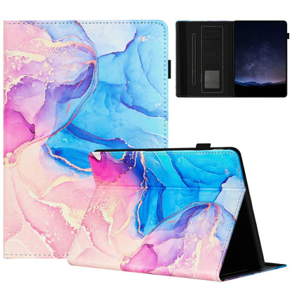 Marble Litchi Leather Smart Tablet Case