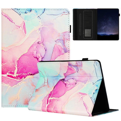 Marble Litchi Leather Smart Tablet Case