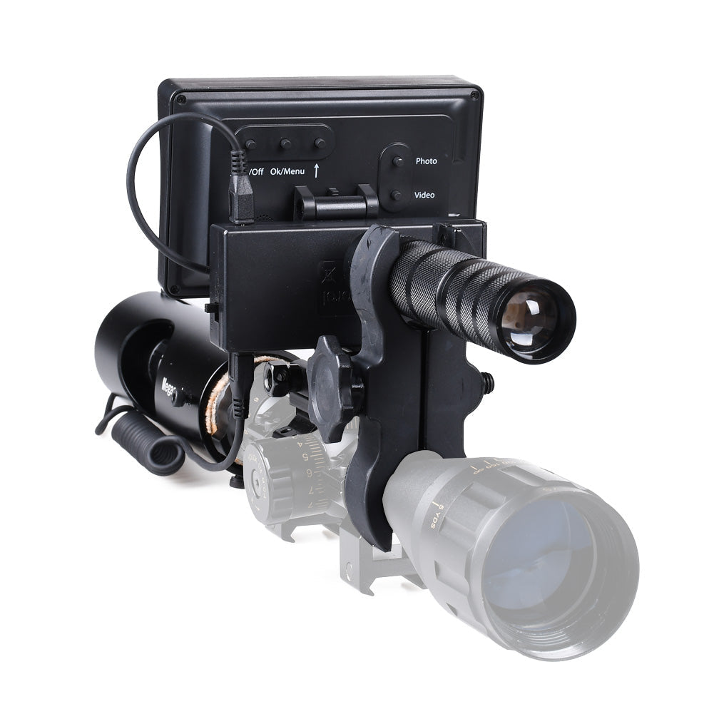 Hunting Riflescope Night Vision IR Optics Sight Scope-Shalav5