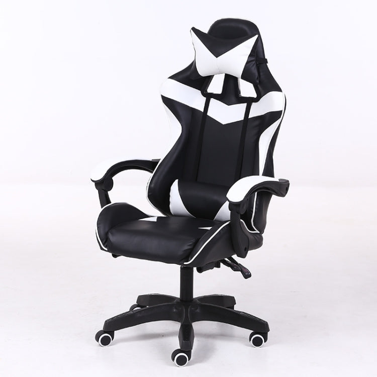 Computer Office Chair Home Gaming Chair Lifted Rotating Lounge Chair with Nylon Feet, With Nylon Feet (Red), With Nylon Feet (Black), With Nylon Feet (Green), With Nylon Feet (Gold), With Nylon Feet (Blue)