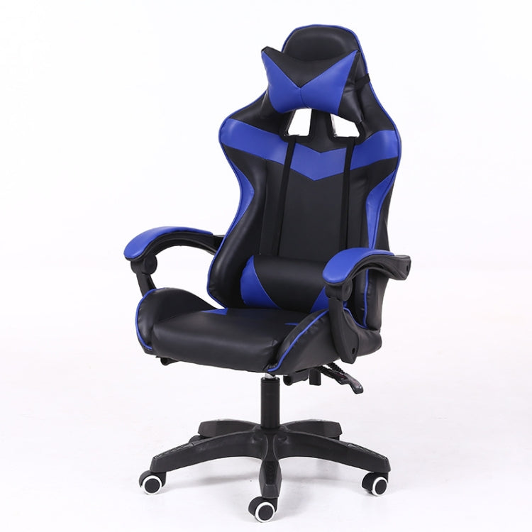 Computer Office Chair Home Gaming Chair Lifted Rotating Lounge Chair with Nylon Feet, With Nylon Feet (Blue), With Nylon Feet (Red), With Nylon Feet (Black), With Nylon Feet (Green), With Nylon Feet (Gold)