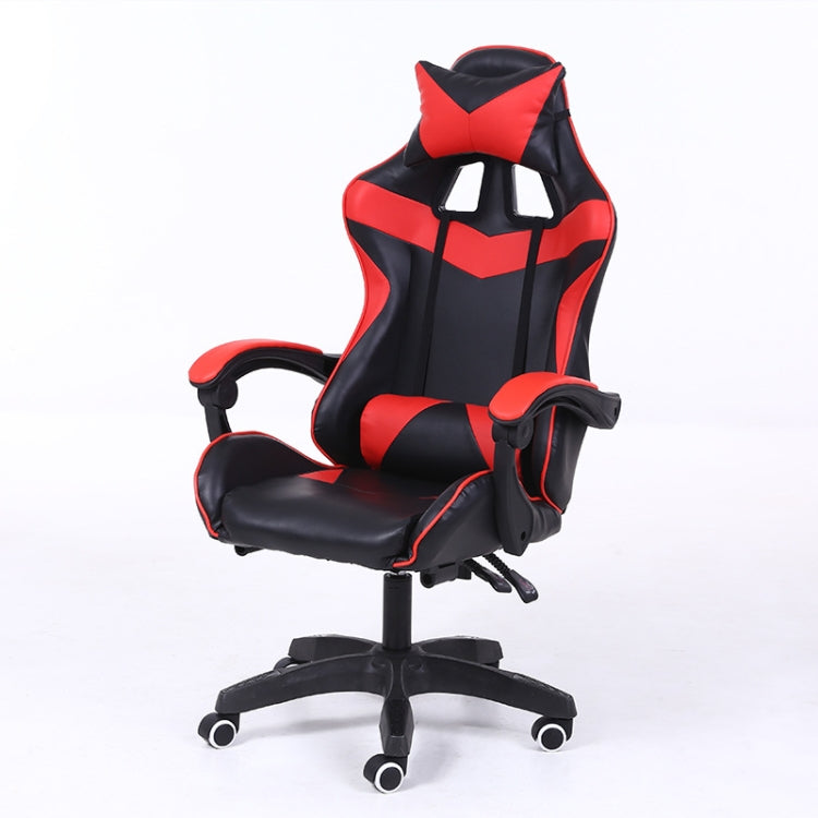 Computer Office Chair Home Gaming Chair Lifted Rotating Lounge Chair with Nylon Feet, With Nylon Feet (Red), With Nylon Feet (Black), With Nylon Feet (Green), With Nylon Feet (Gold), With Nylon Feet (Blue)