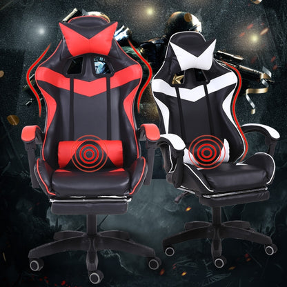 Computer Office Chair Home Gaming Chair Lifted Rotating Lounge Chair with Nylon Feet, With Nylon Feet (Red), With Nylon Feet (Black), With Nylon Feet (Green), With Nylon Feet (Gold), With Nylon Feet (Blue)
