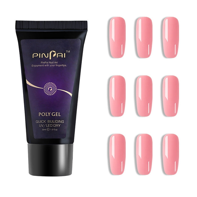 30g Nail Glue Manicure Art Rapid Extension Glue Painless Gel Extended Nail Builder Phototherapy Cream Removable