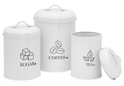 3 Pcs Storage Box Bin Set Snack Canister Food Container-Shalav5