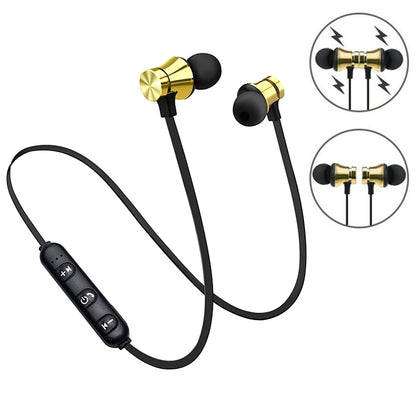 XT11 Magnetic In-Ear Wireless Bluetooth V4.2 Earphones, XT11 (Blue), XT11 (Tarnish), XT11 (Silver), XT11 (Gold)