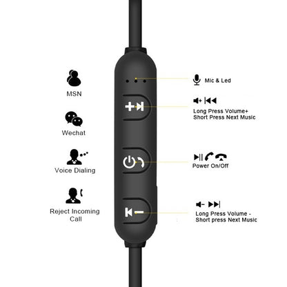 XT11 Magnetic In-Ear Wireless Bluetooth V4.2 Earphones, XT11 (Blue), XT11 (Tarnish), XT11 (Silver), XT11 (Gold)