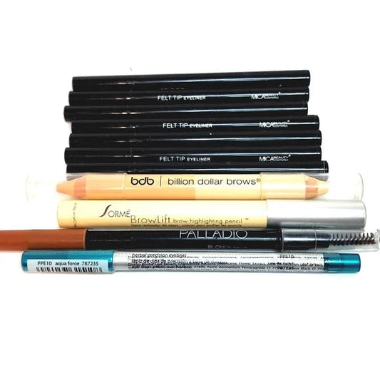 Eyeliner - LOT 11pcs Eyeliner Pencil, Palladio, Sormē, Mica, BDB, Felt Tip, Highlighting.