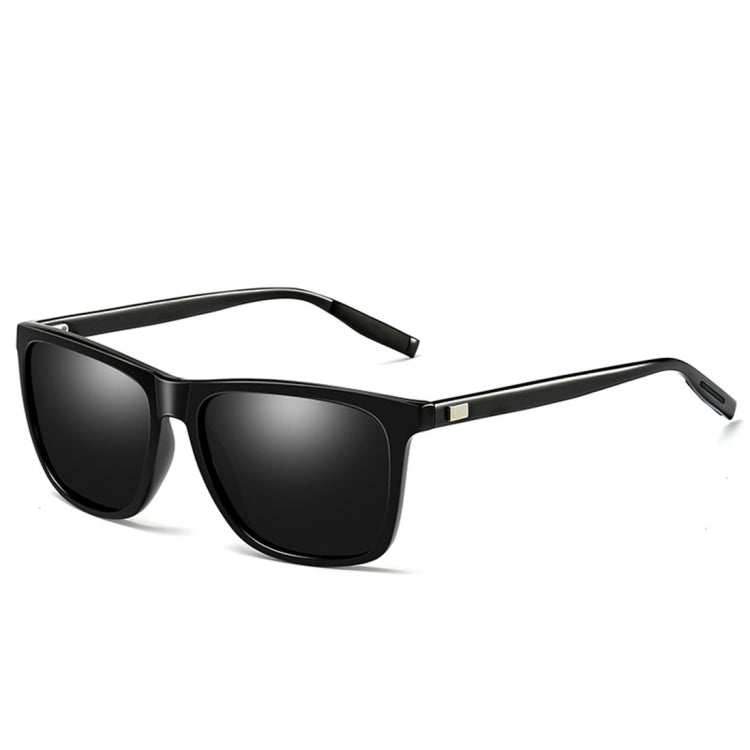 Men Retro Fashion Aluminum Magnesium Frame UV400 Polarized Sunglasses