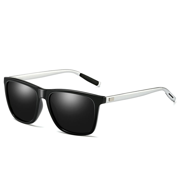 Men Retro Fashion Aluminum Magnesium Frame UV400 Polarized Sunglasses