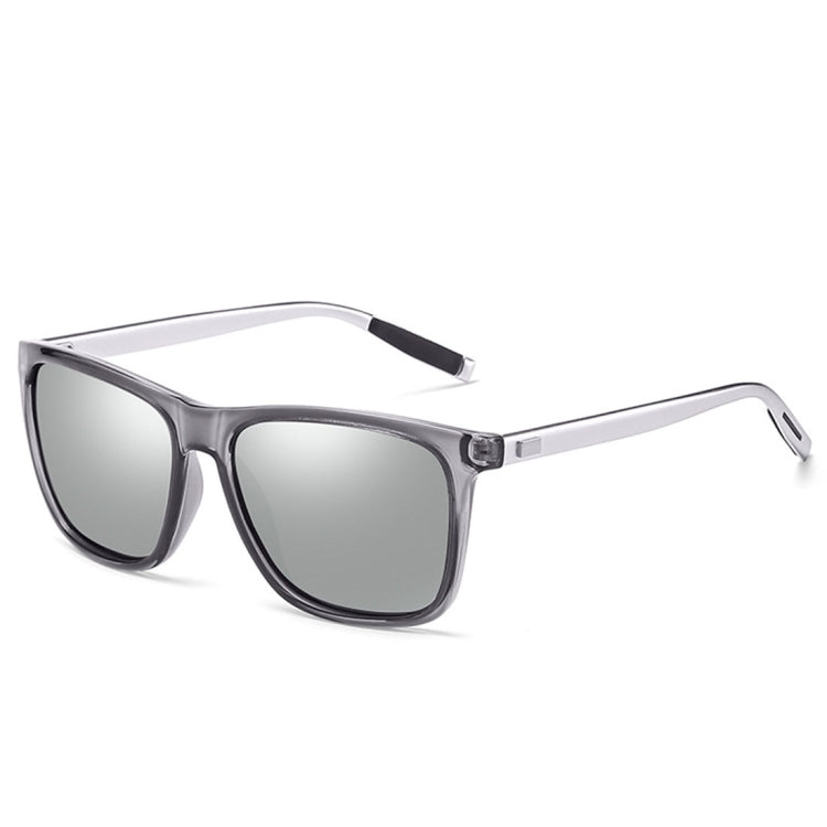 Men Retro Fashion Aluminum Magnesium Frame UV400 Polarized Sunglasses