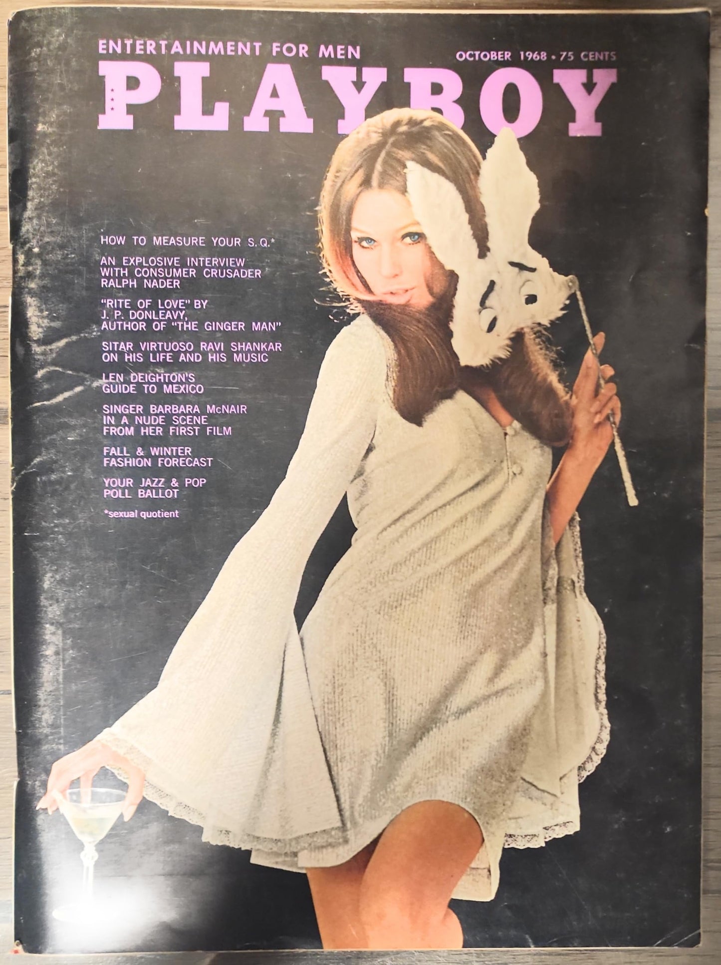 Playboy Magazine, October 1968 Paperback – January 1, 1968