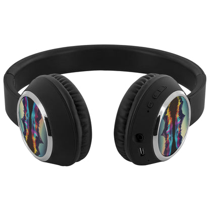 Lifestyle - Psychedelic Waves Bluetooth Headphones