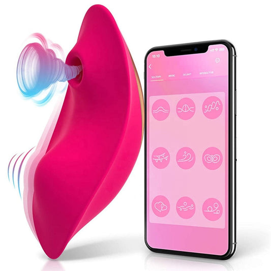 Wearable Vibrator Vibrating Panties With Magnetic Clip Silicone Clitoral Vagina Stimulator
