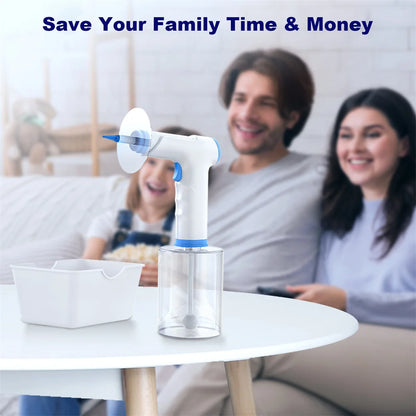 Ear Wax Removal Electric Ear Cleaning Kit with Light Ear Irrigation Kit with 4 Pressure Modes Safe and Effective Ear Flush Kit