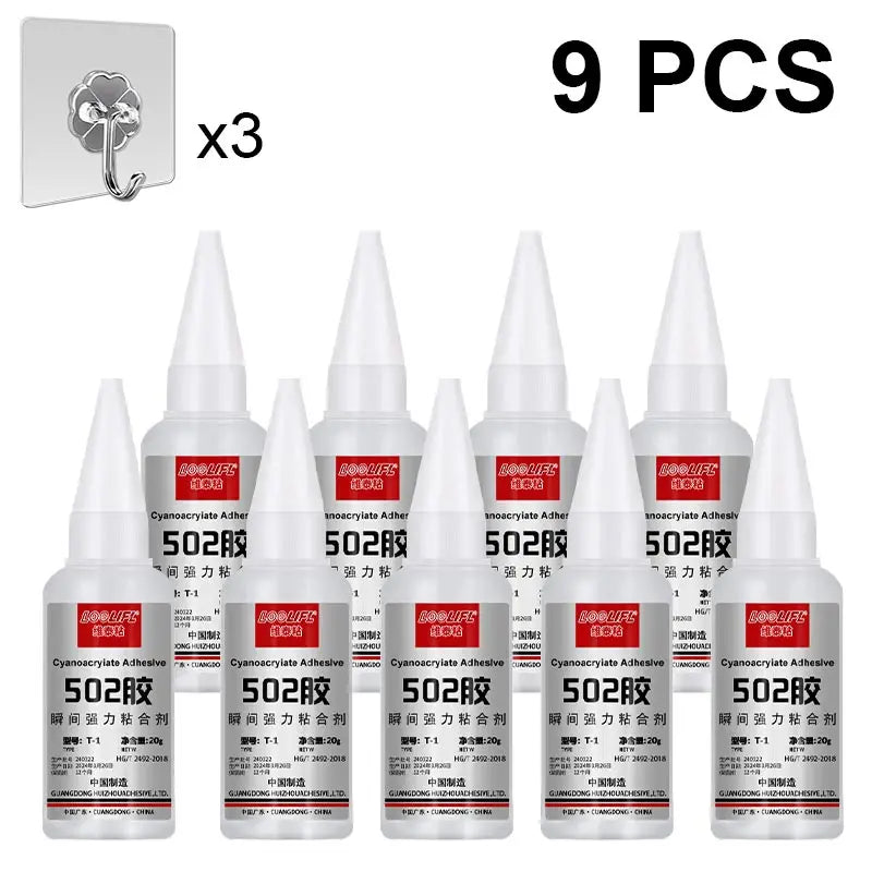 High Quality 502 Super Glue Bond Fast Universal Glue For Toys Crafts Shoes Paper Wood Plastic Fast Repairing factory direct sale