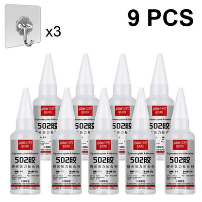 High Quality 502 Super Glue Bond Fast Universal Glue For Toys Crafts Shoes Paper Wood Plastic Fast Repairing factory direct sale