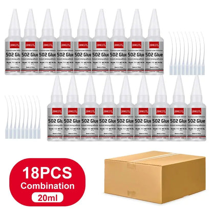High Quality 502 Super Glue Bond Fast Universal Glue For Toys Crafts Shoes Paper Wood Plastic Fast Repairing factory direct sale