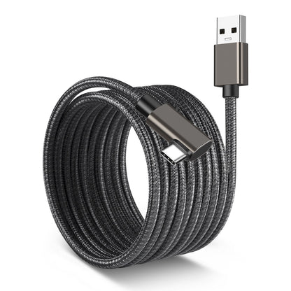 Oculus Quest 2 Link Cable 16FT, VR Headset Cable For Quest 1, USB 3.0 Type C To C High Speed Data Transfer Charging Cord