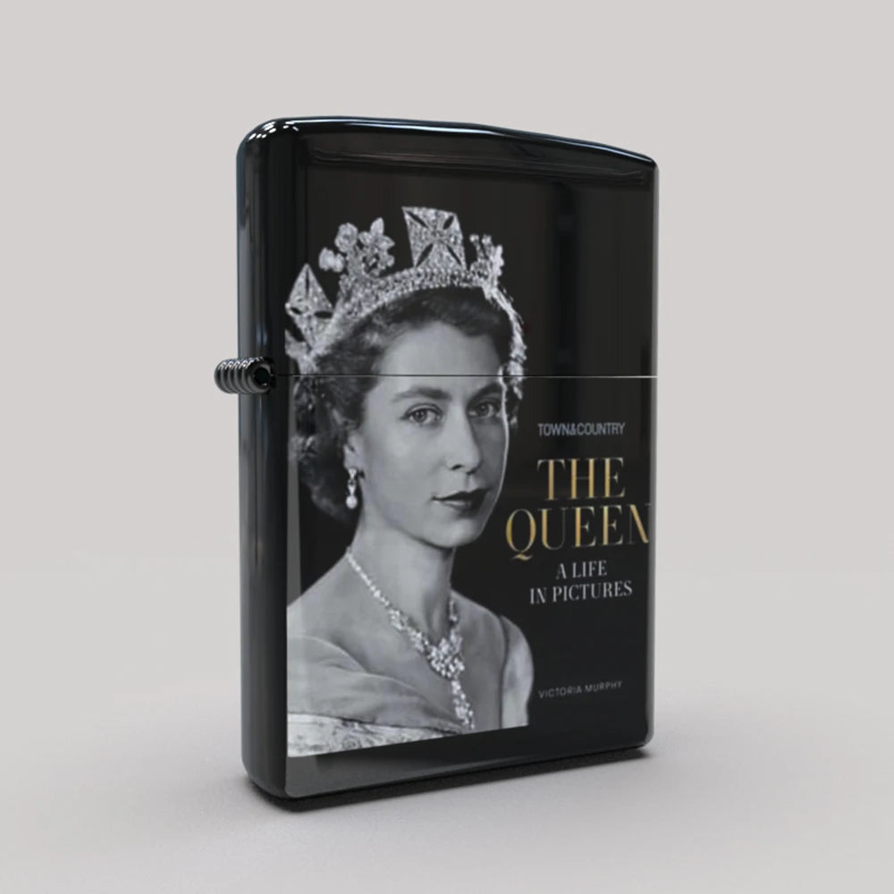 Lighters & Matches - Lasting Reminder Of Queen Elizabeth The II Zippo Lighter 100% Original Copper 540
