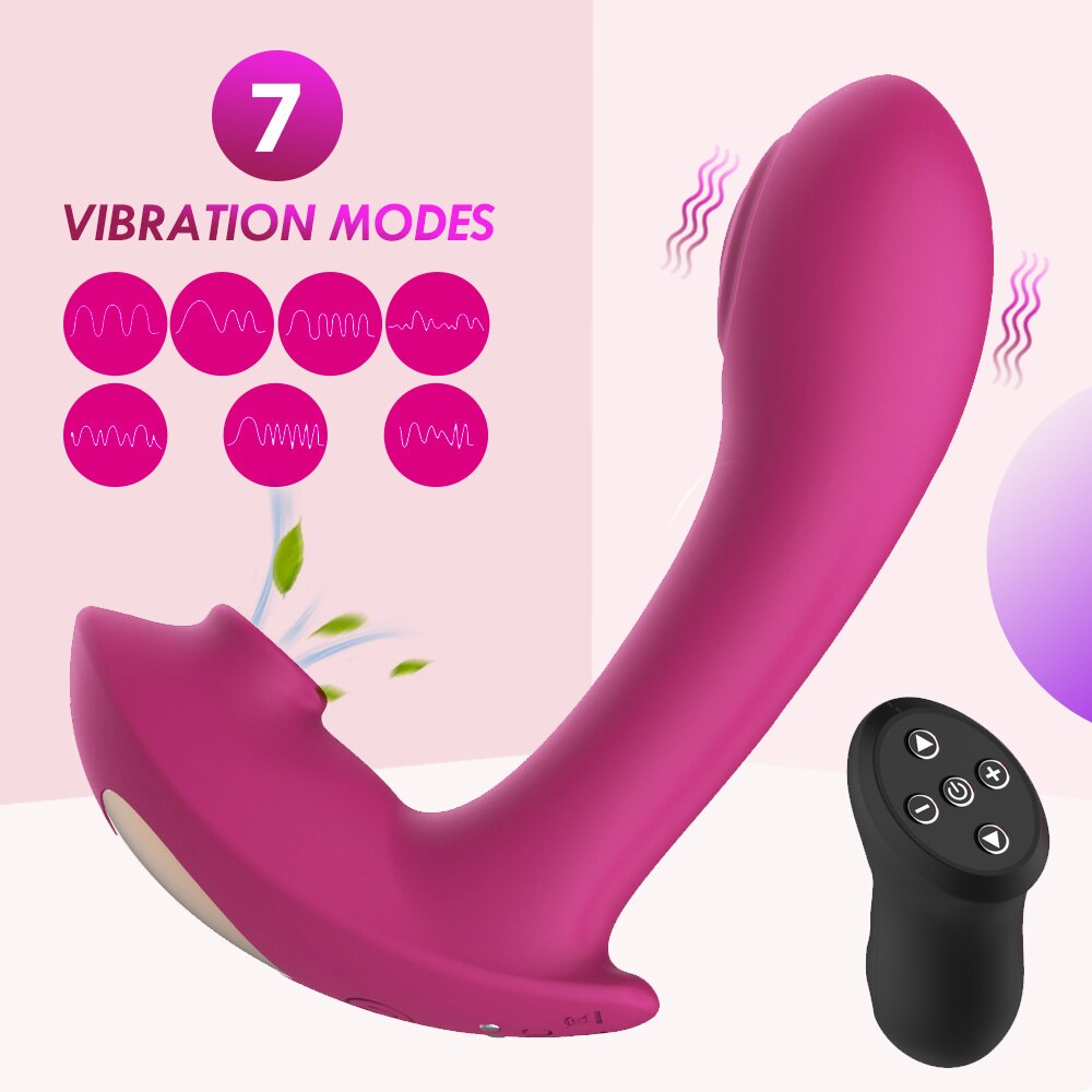 Clitoris Sucker Vibrator Sex Toys For Women G-Spot Stimulator-Shalav5